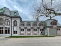 Belcourt Castle, Ledge Road side (west façade) Newport, Rhode Island